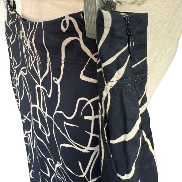 Seasalt Navy Paint Pot Skirt Linear Meditations Inkwell 10 Coastal Preppy Prep - Picture 3 of 10